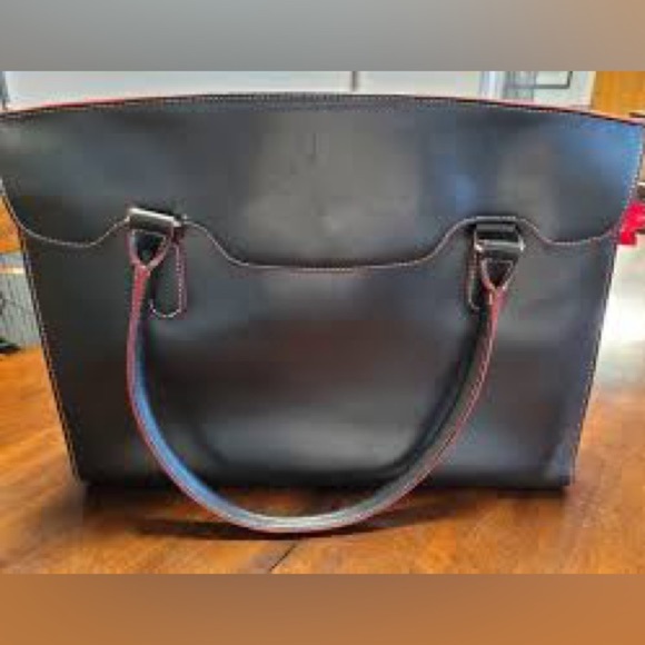 Lodis leather briefcase like new - Picture 1 of 10